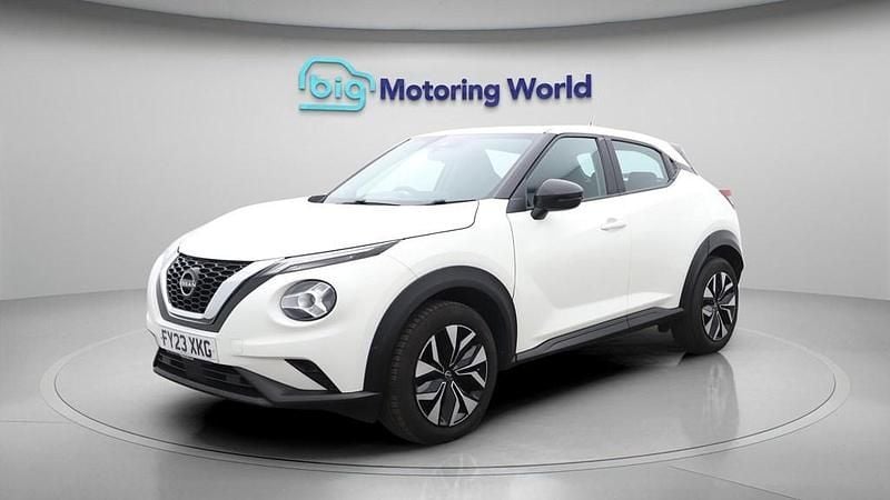 Used Nissan Juke Acenta 114 HP (83 kW) 2023 White SUV