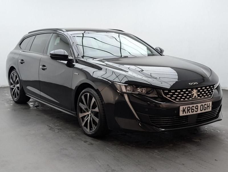 Black Used 2019 Peugeot 508 GT-line Estate | £10,750 (Fair price) - Image 1/4