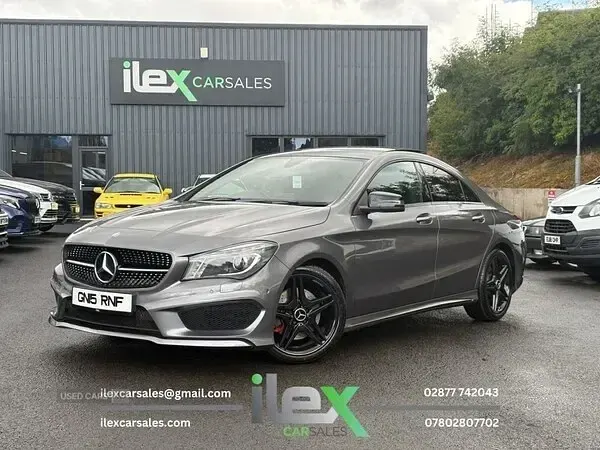 Used Mercedes CLA220 AMG 177 HP (130 kW) 2015 Grey Coupe
