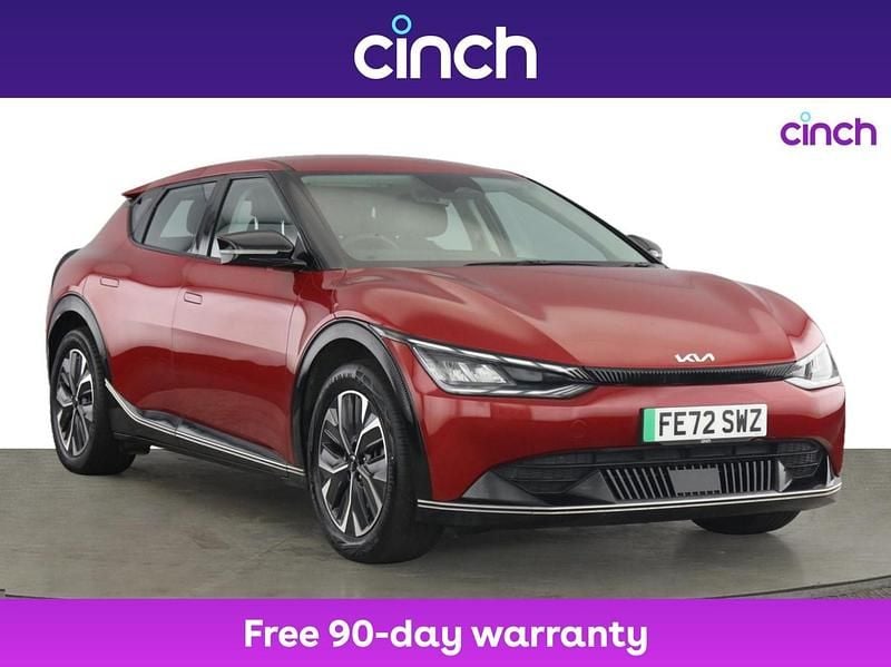 Red Used 2022 Kia EV6 Air SUV | £18,249 (Fair price) - Image 1/3