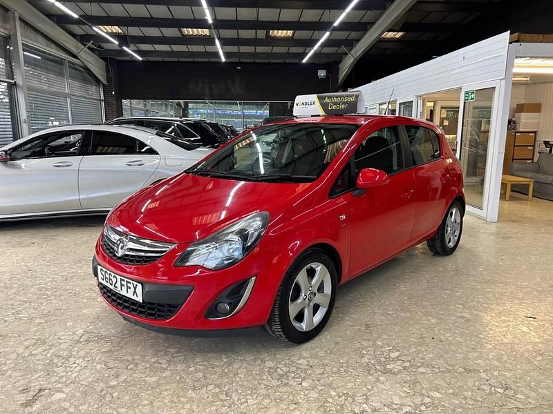 Red Used 2012 Vauxhall Corsa Hatchback | £2,591 (Fair price) - Image 1/4
