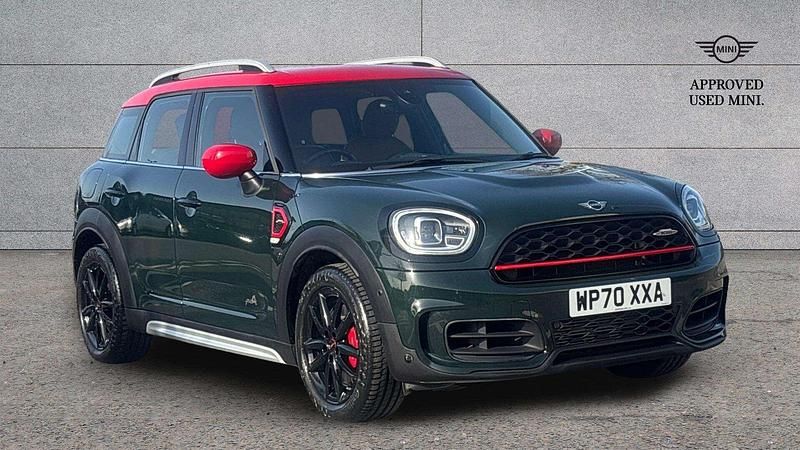 Used Mini John Cooper Works Countryman 306 HP (225 kW) 2020 Green SUV