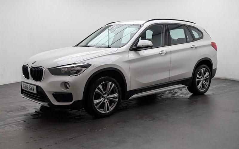 Used BMW X1 Sport Line 190 HP (139 kW) 2018 White SUV