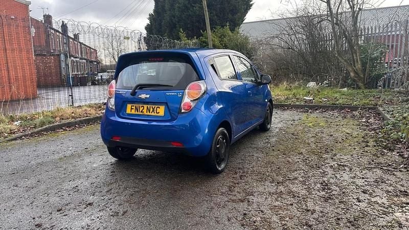 Used Chevrolet Spark LS 2012 Blue Hatchback