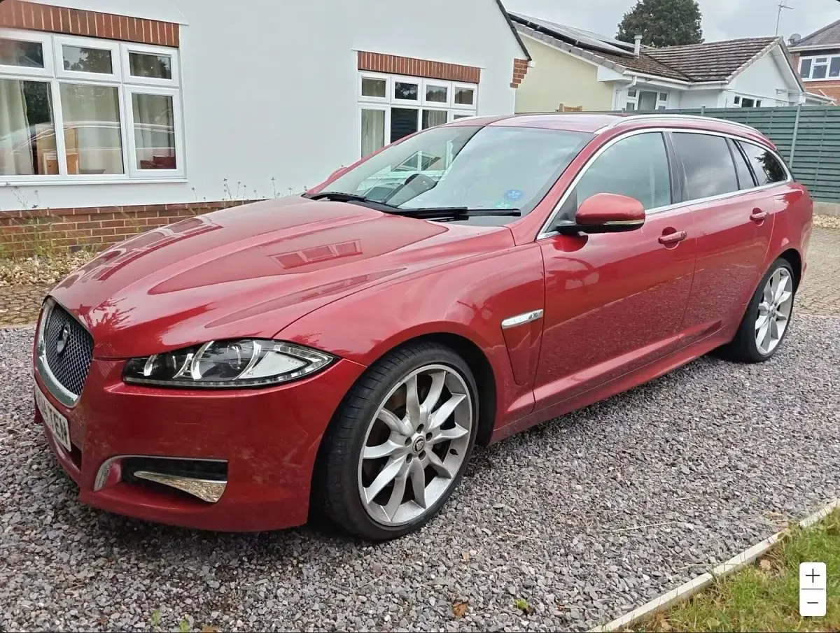 Used Jaguar XF Premium Luxury 2013 Red Estate