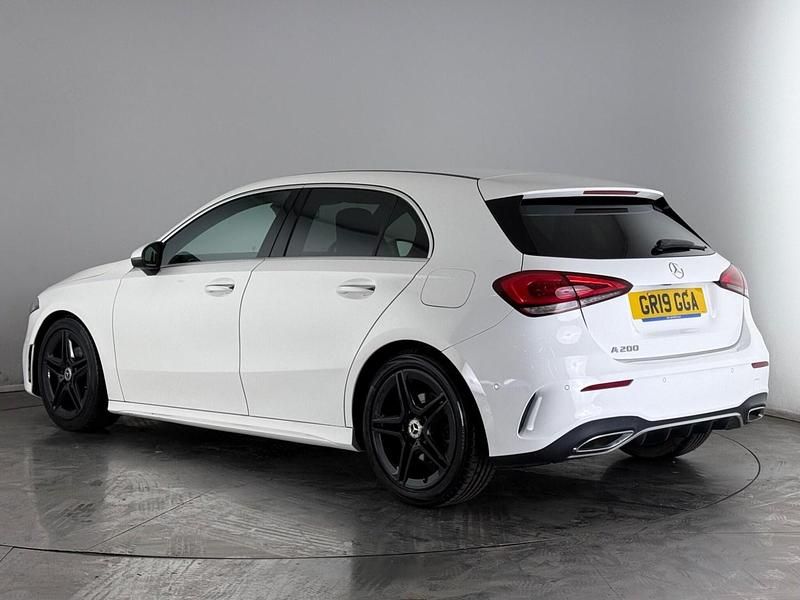 Used Mercedes A200 AMG Line Premium 2019 White Hatchback