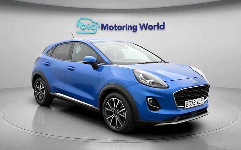 Usado Ford Puma Titanium 125 HP (91 kW) 2023 Azul SUV