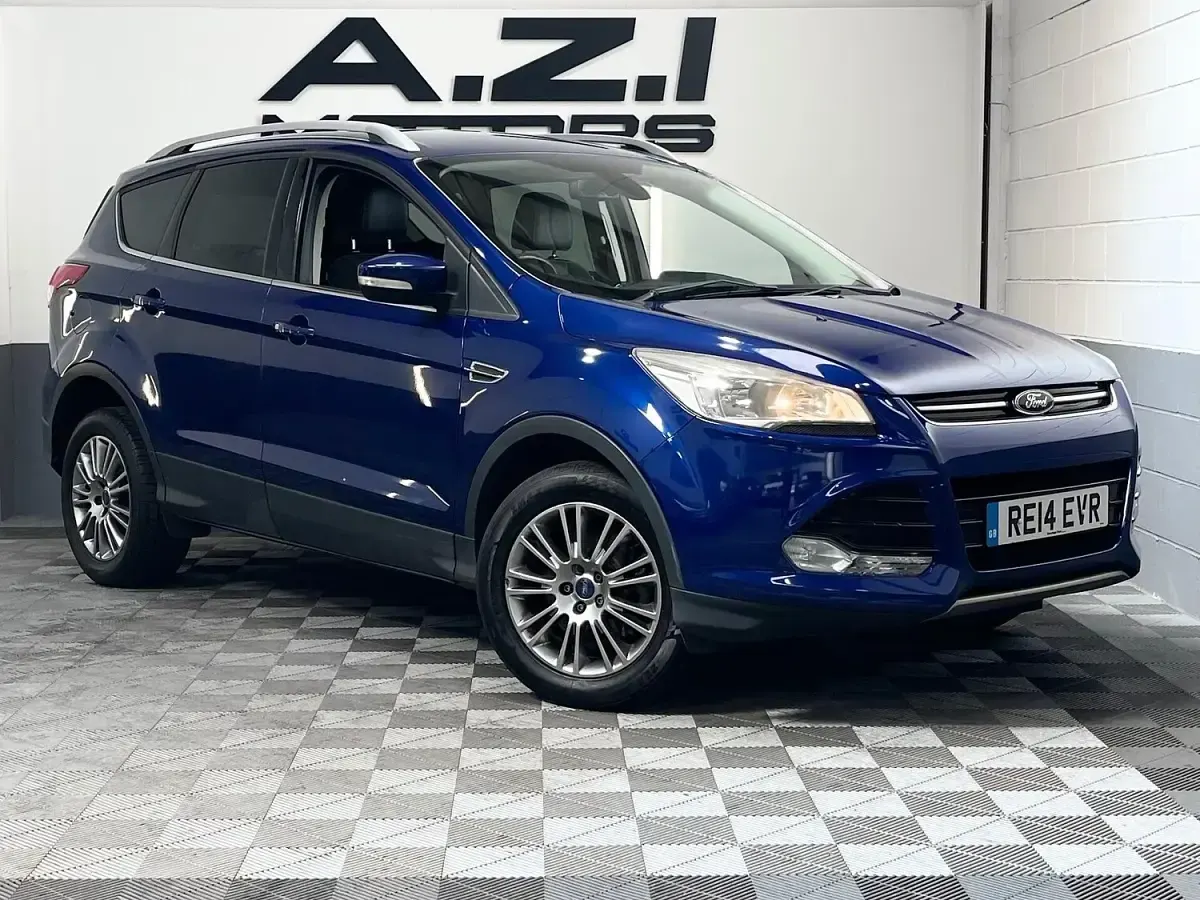 Used Ford Kuga Titanium 140 HP (102 kW) 2014 Blue SUV