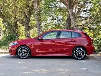 Used BMW 118 M Sport 136 HP (100 kW) 2023 Red Hatchback