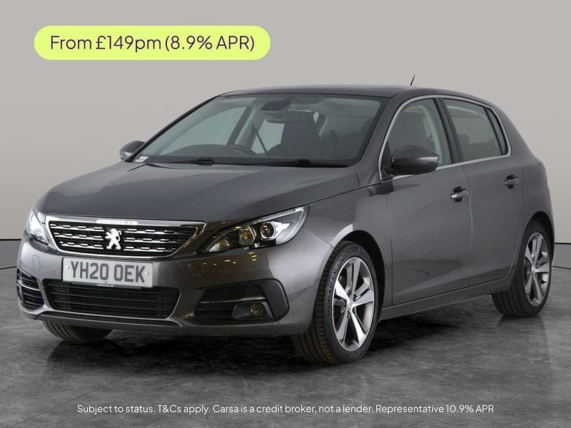 Used Peugeot 308 Allure 131 HP (96 kW) 2020 Grey Hatchback