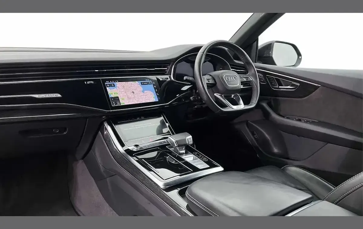 Used Audi Q8 Black Edition 286 HP (210 kW) 2021 Black SUV