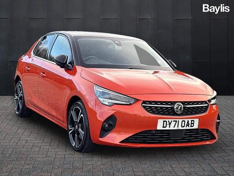 Used Vauxhall Corsa Elite 101 HP (74 kW) 2021 Orange Hatchback