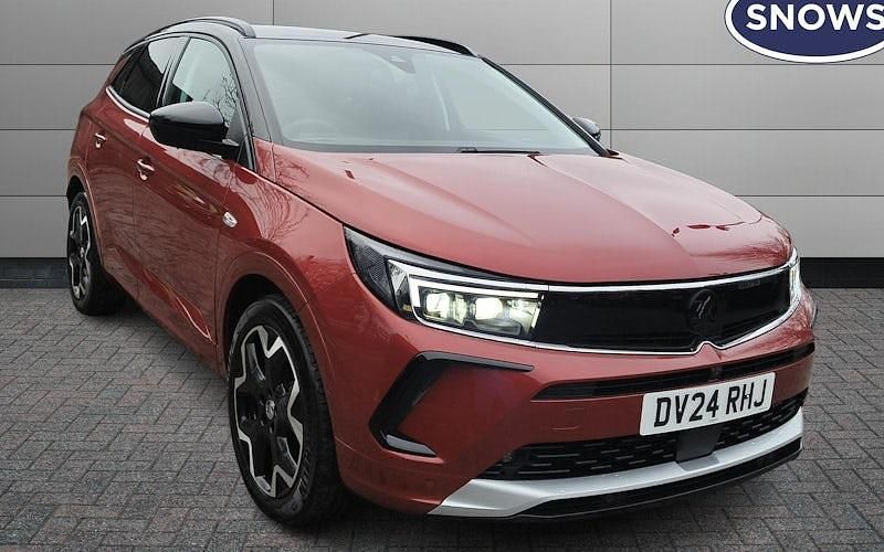 Used Vauxhall Grandland X Ultimate 131 HP (96 kW) 2024 Red SUV