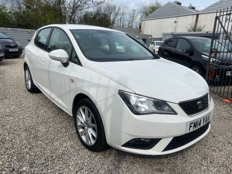 White Used 2014 Seat Ibiza Hatchback | £6,000 (A bit pricey) - Image 1/4