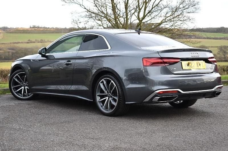 Used Audi A5 S-Line 204 HP (150 kW) 2022 Grey Coupe
