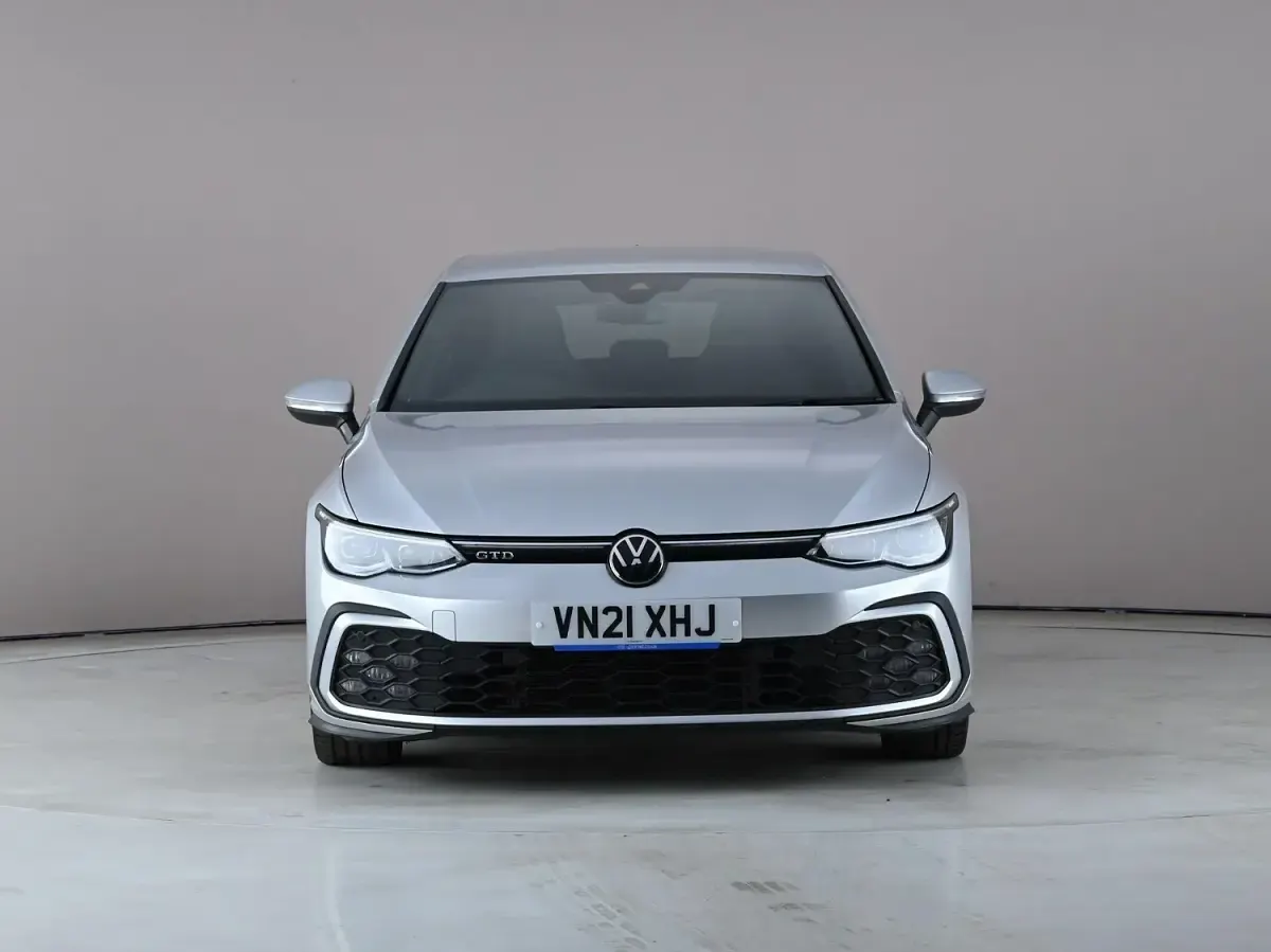 Used VW Golf VII GTD 150 HP (110 kW) 2021 Silver Hatchback