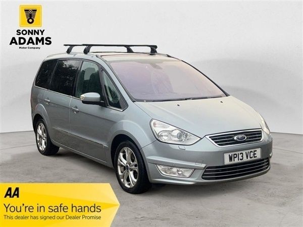 Silver Used 2013 Ford Galaxy Titanium X MPV | £4,290 (Good price) - Image 1/1