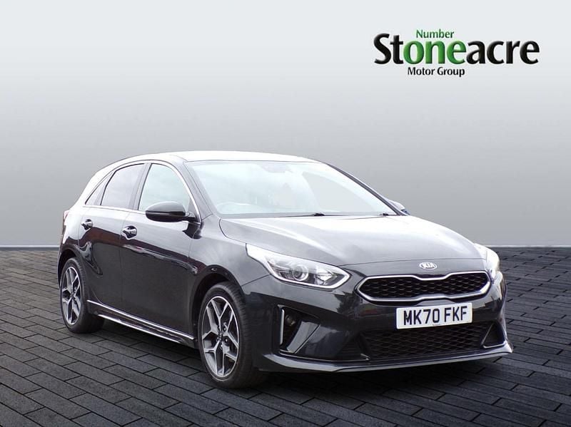 Black Used 2020 Kia Ceed GT-Line Hatchback | £12,495 (Fair price) - Image 1/4