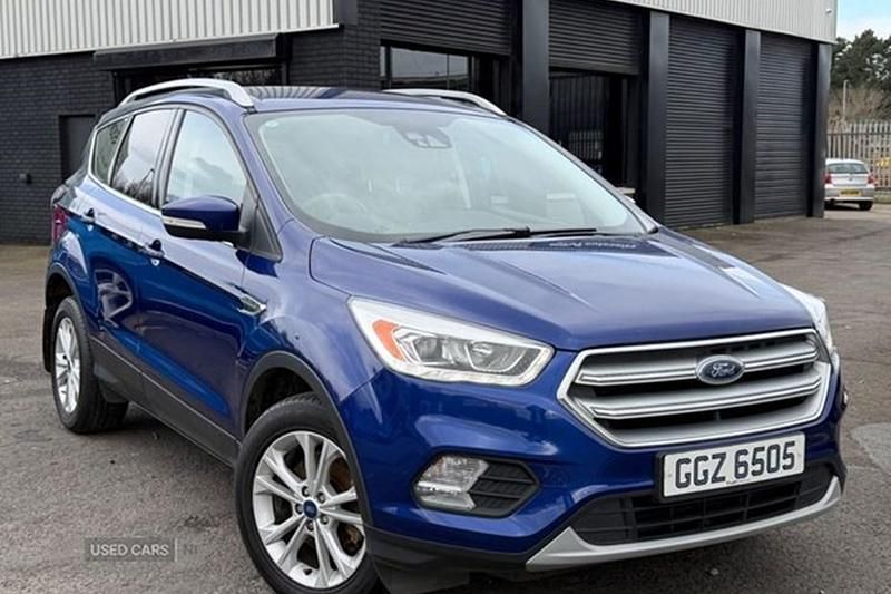 Used Ford Kuga Titanium 150 HP (110 kW) 2017 Blue SUV