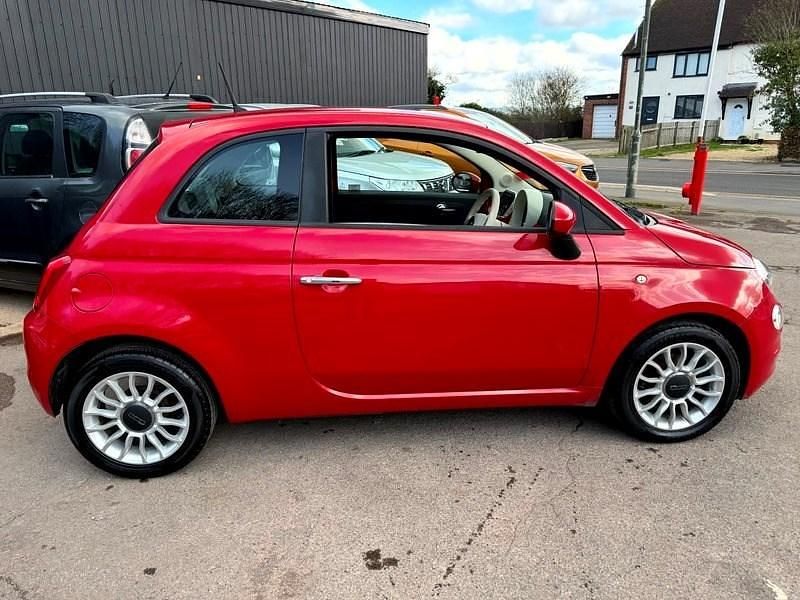 Used Fiat 500 Pop Star 69 HP (50 kW) 2016 Red Hatchback