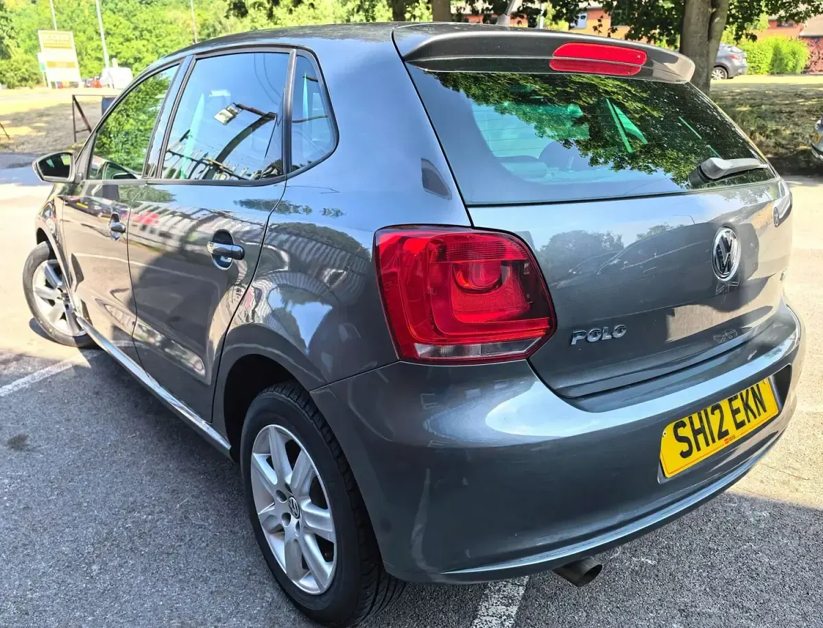 Used VW Polo Match 83 HP (61 kW) 2012 Grey Hatchback
