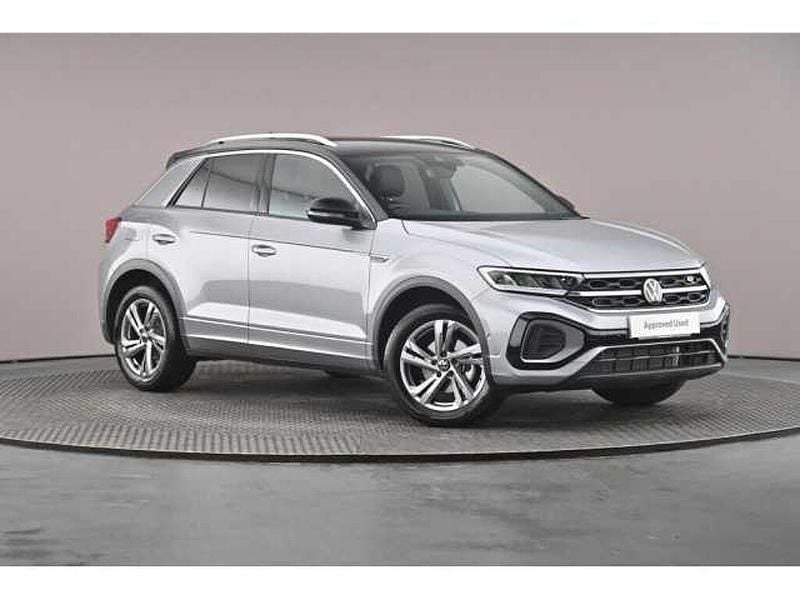 Silver Used 2025 VW T-Roc R-line SUV | £28,164 (Fair price) - Image 1/4