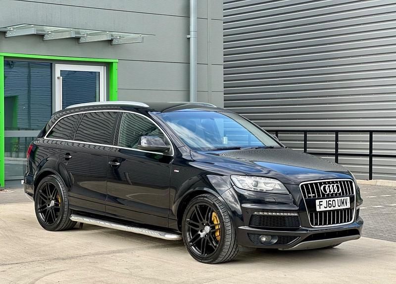 Black Used 2010 Audi Q7 S-Line SUV | £9,775 (A bit pricey) - Image 1/4