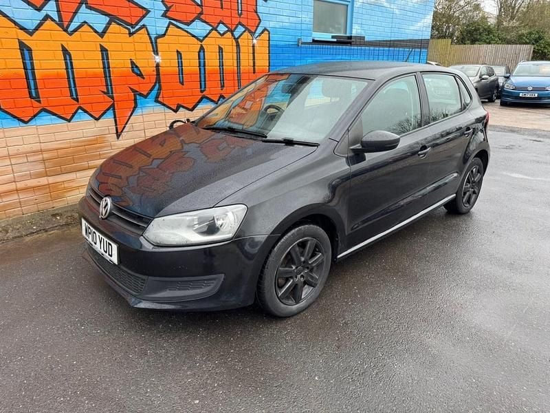 Used VW Polo SE 70 HP (51 kW) 2010 Black Hatchback