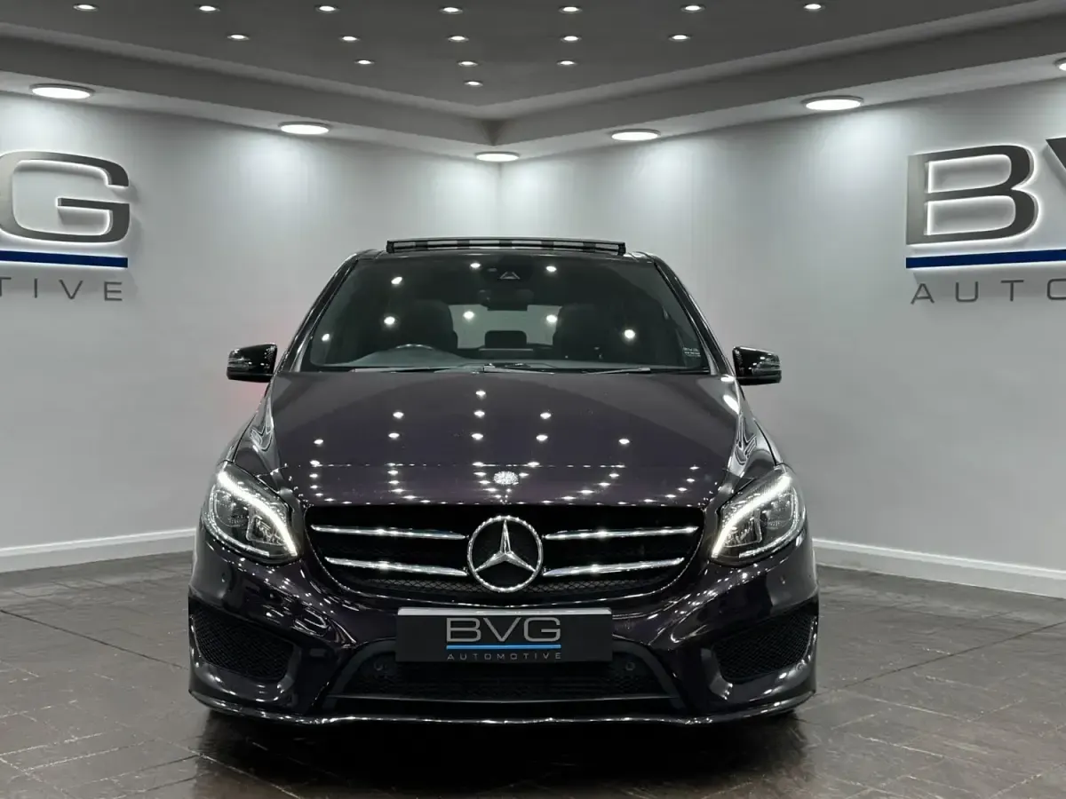 Usado Mercedes B200 AMG Line Premium Plus 2019 Roxo Monovolume