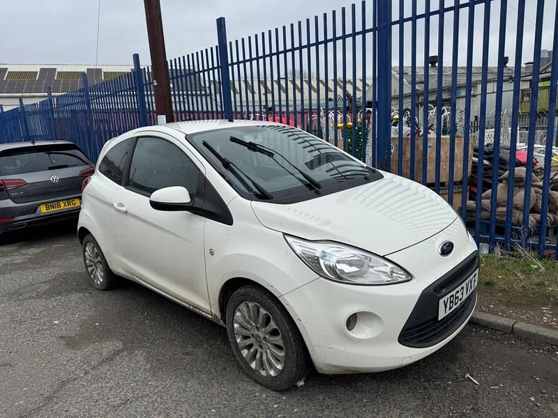 Used Ford Ka Zetec 2014 White Hatchback