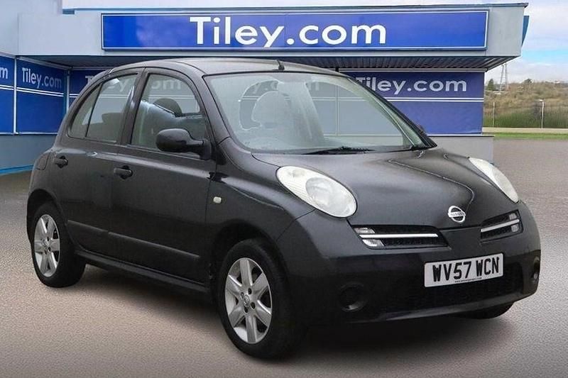 Black Used 2007 Nissan Micra Hatchback | £3,990 (Expensive) - Image 1/1