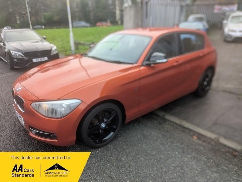 Used BMW 116 Sport Line 2013 Orange Hatchback