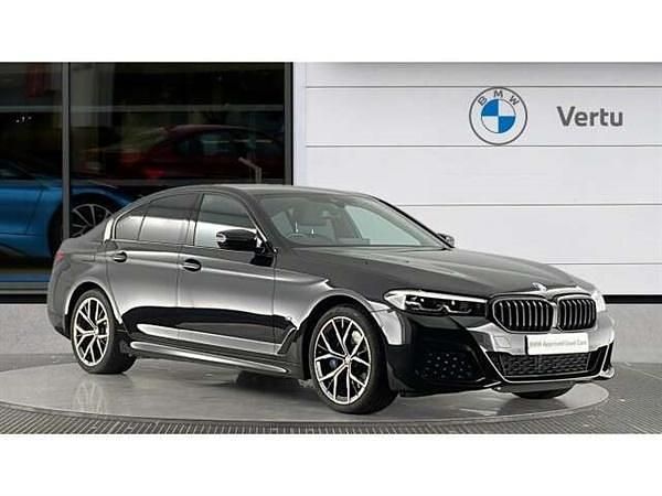 Black Used 2021 BMW 530e M Sport Sedan | £26,272 (A bit pricey) - Image 1/4