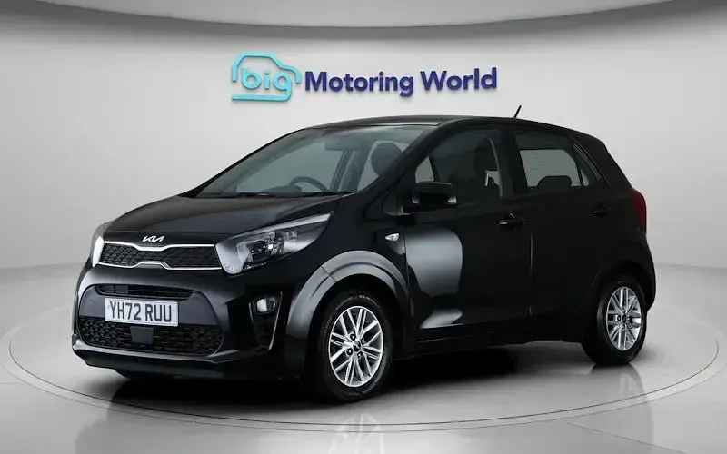 Begagnad Kia Picanto 67 HK (49 kW) 2023 Svart Halvkombi