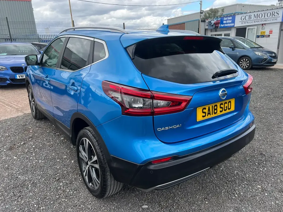 Used Nissan Qashqai N-Connecta 2018 Blue SUV