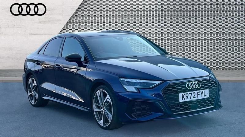 Used Audi A3 Comfort 150 HP (110 kW) 2022 Blue Sedan