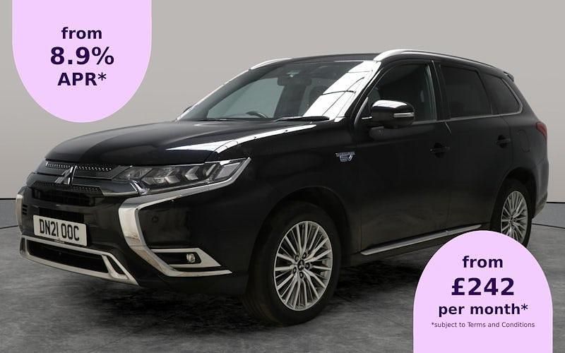 Black Used 2020 Mitsubishi Outlander P-HEV Estate | £16,230 (A bit pricey) - Image 1/2