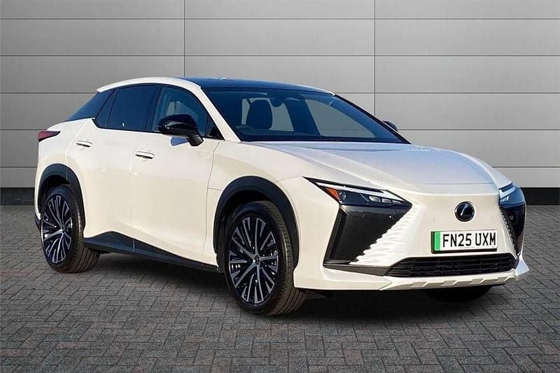 Sonic white Used 2025 Lexus RZ 450e SUV | £41,695 - Image 1/3