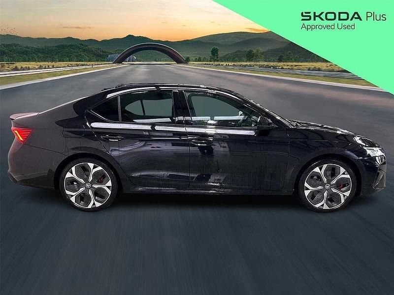 Used Skoda Octavia vRS 195 HP (143 kW) 2025 Black magic pearl effect Hatchback