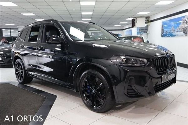 Black Used 2021 BMW X3 M Sport SUV | £33,649 (Expensive) - Image 1/1