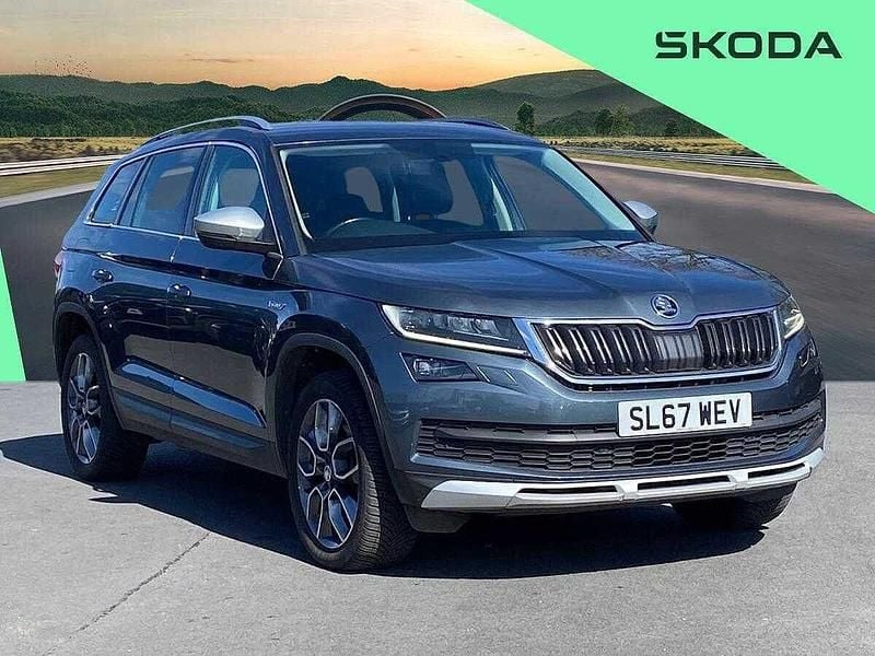 Used Skoda Kodiaq Scout 4x4 180 HP (132 kW) 2017 Grey SUV