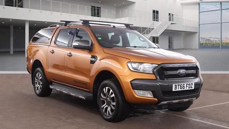 Used Ford Ranger Wildtrack 2016 Orange Pickup