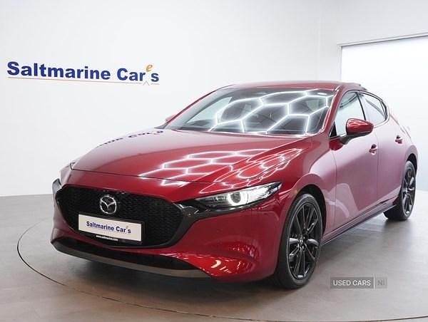 Red Used 2024 Mazda 3 Takumi-Line Hatchback | £20,990 (Fair price) - Image 1/4
