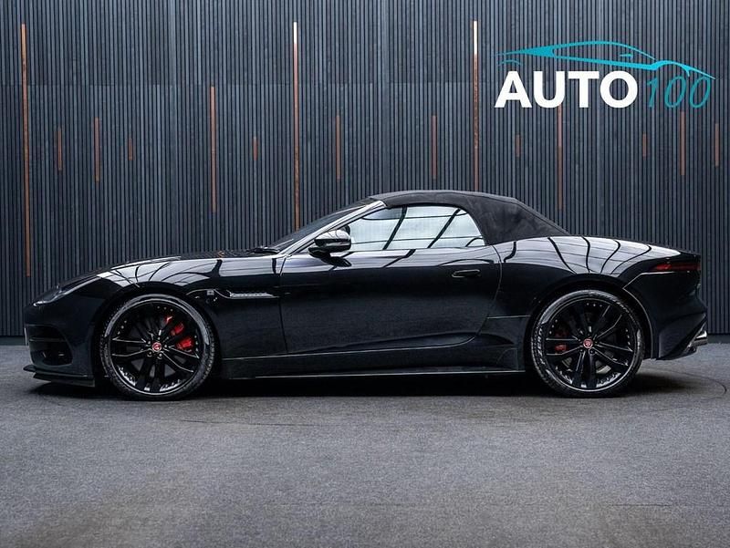 Używany Jaguar F-Type R 2019 Czarny Kabriolet