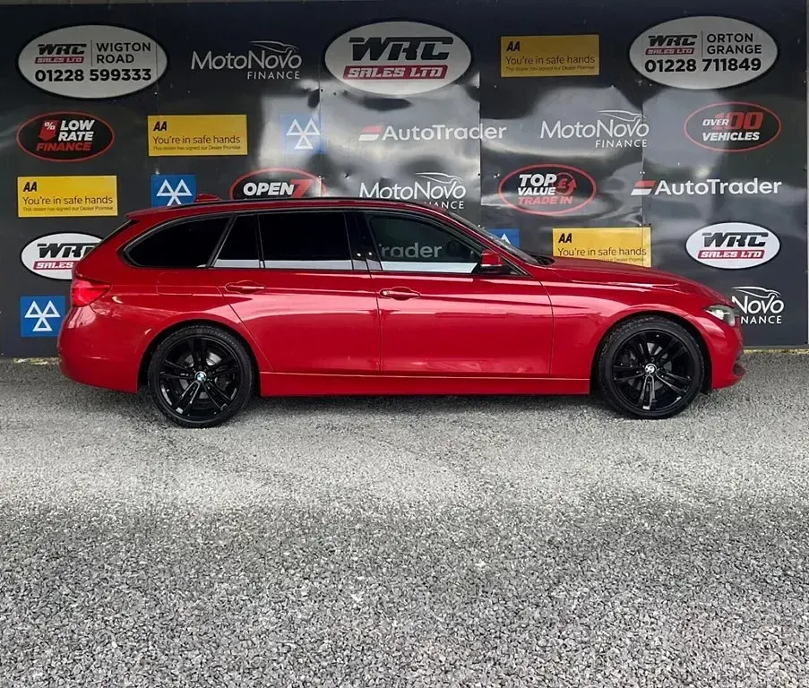 Usado BMW 320 Sport Line 190 CV (139 kW) 2016 Rojo Familiar