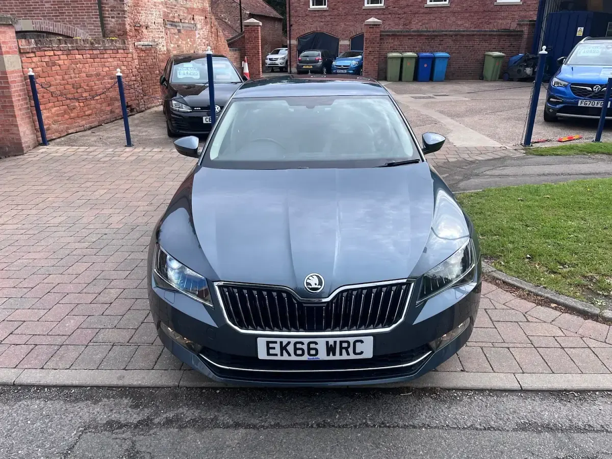 Used Skoda Superb SE L Executive 150 HP (110 kW) 2016 Grey Hatchback