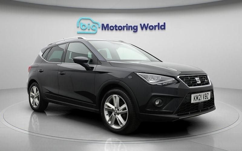 Used Seat Arona FR 110 HP (80 kW) 2021 Black SUV