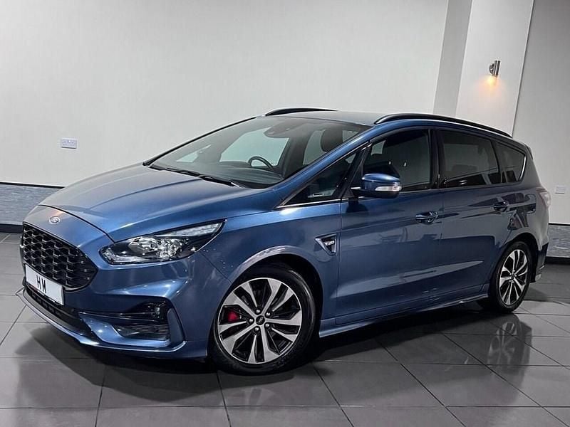Blue Used 2020 Ford S-MAX ST-Line MPV | £17,295 (Fair price) - Image 1/4