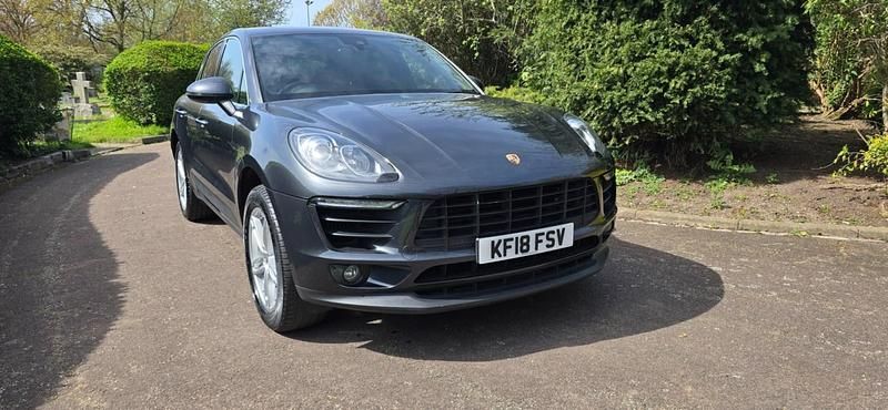 Used Porsche Macan S 2018 Grey SUV