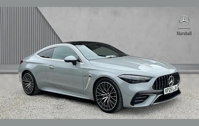 Grey Used 2025 Mercedes CLE53 AMG Premium Coupe | £68,880 (A bit pricey) - Image 1/4